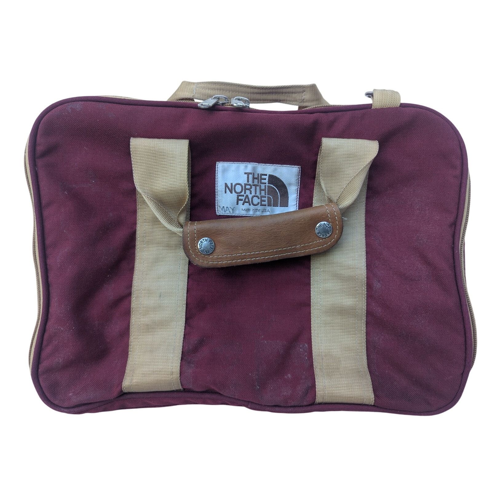 The North Face Northface Brown Label Briefcase/Messenger Bag [Maroon] Size ONE SIZE - 1 Thumbnail