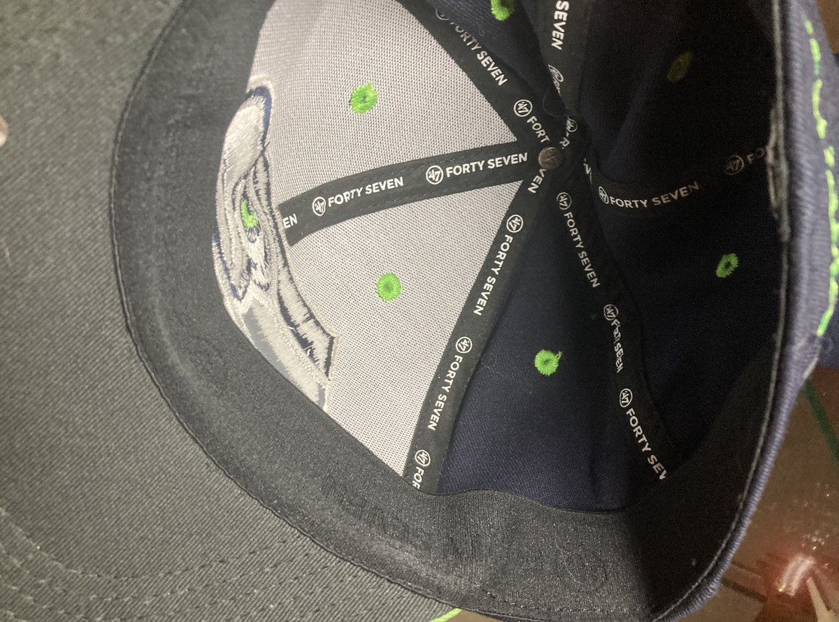 47 Brand Seattle Seahawks 47 contender stretch fit osfa green hat cap Size ONE SIZE - 11 Thumbnail