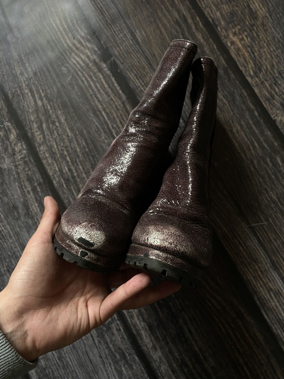 Prada Prada leather heels boots avant garde Size US 9 / IT 39 - 7 Thumbnail