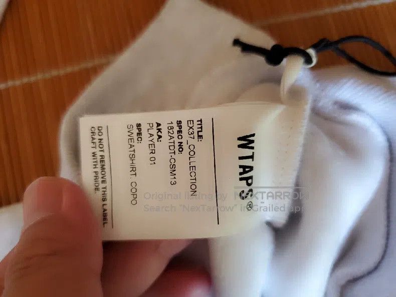 Wtaps Wtaps Cotton jersey hoodie Size US S / EU 44-46 / 1 - 3 Thumbnail