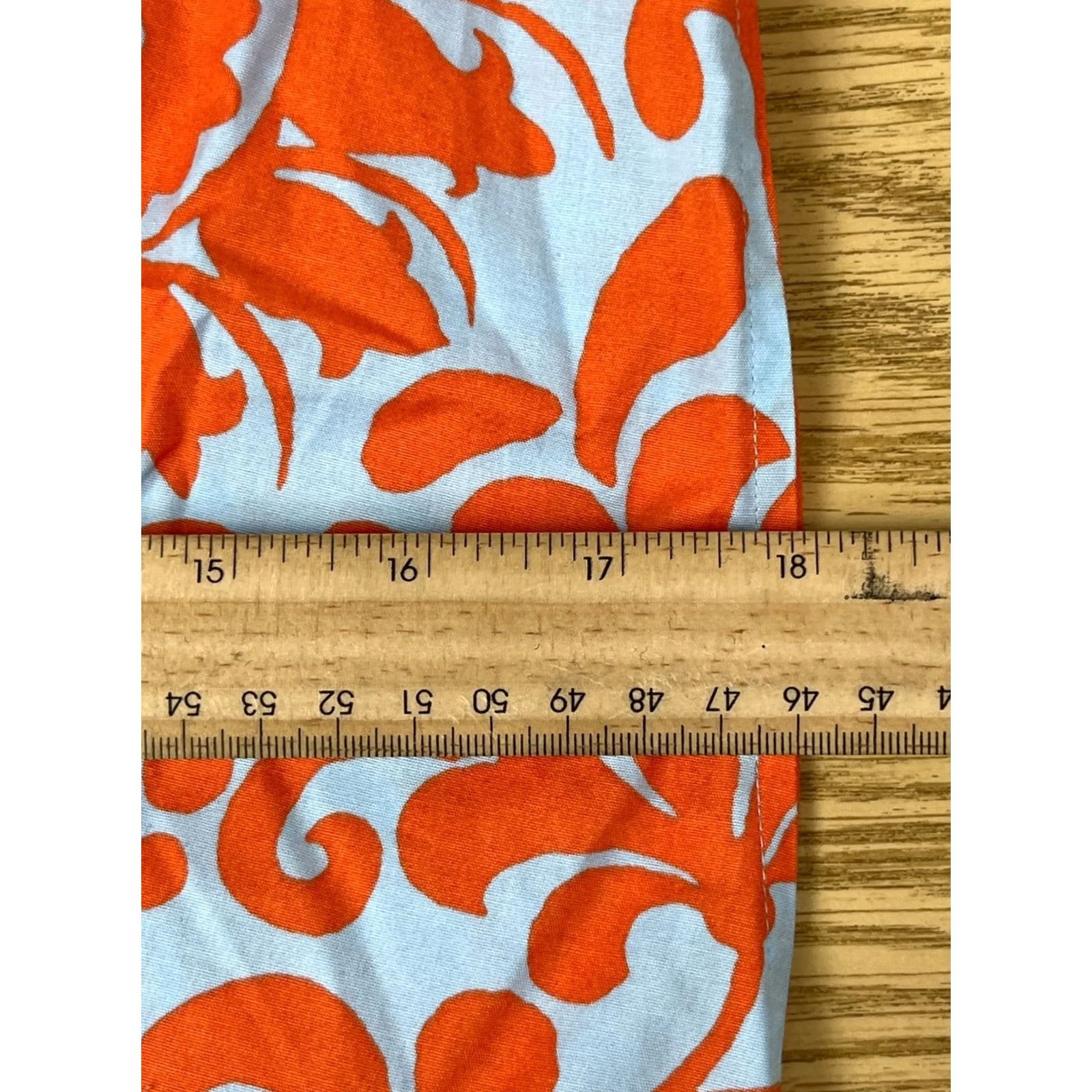 Talbots Talbots Blouse Womens 8P Orange Floral Sleeveless Button Front Non Iron Shirt Petite Size Type Blouse Womens Girls? Size M / US 6-8 / IT 42-44 - 6 Thumbnail