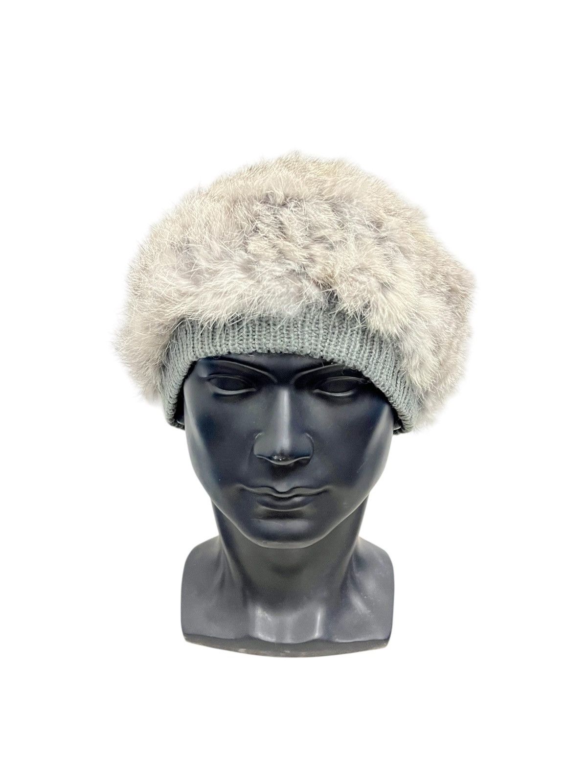 Vintage Vintage Fur Beanie Hat Size ONE SIZE - 1 Thumbnail