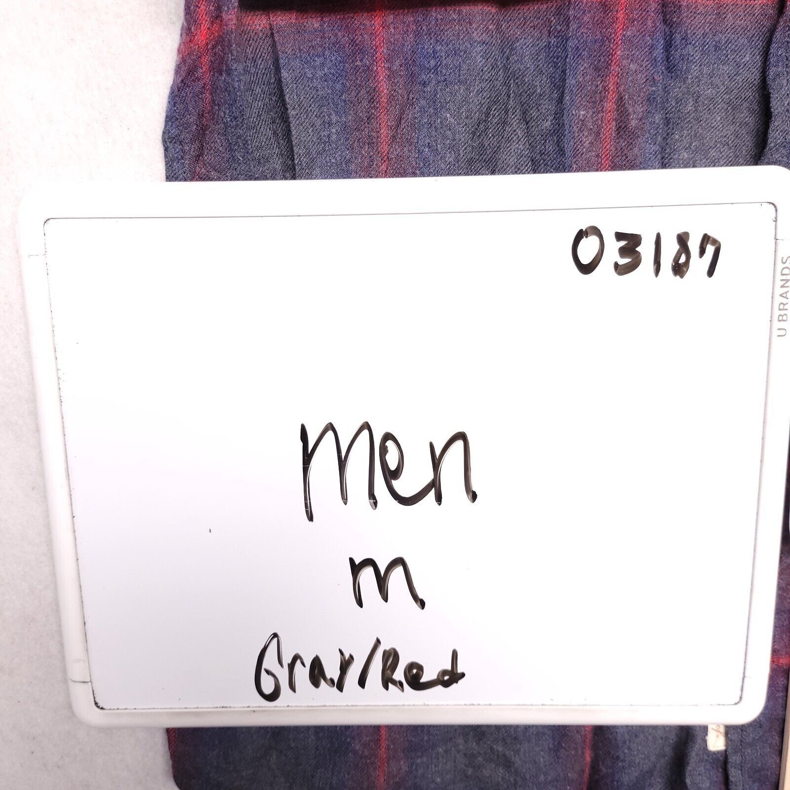 Weatherproof Weatherproof Windowpane Flannel Shirt Mens Size Medium Gray Size US M / EU 48-50 / 2 - 7 Thumbnail
