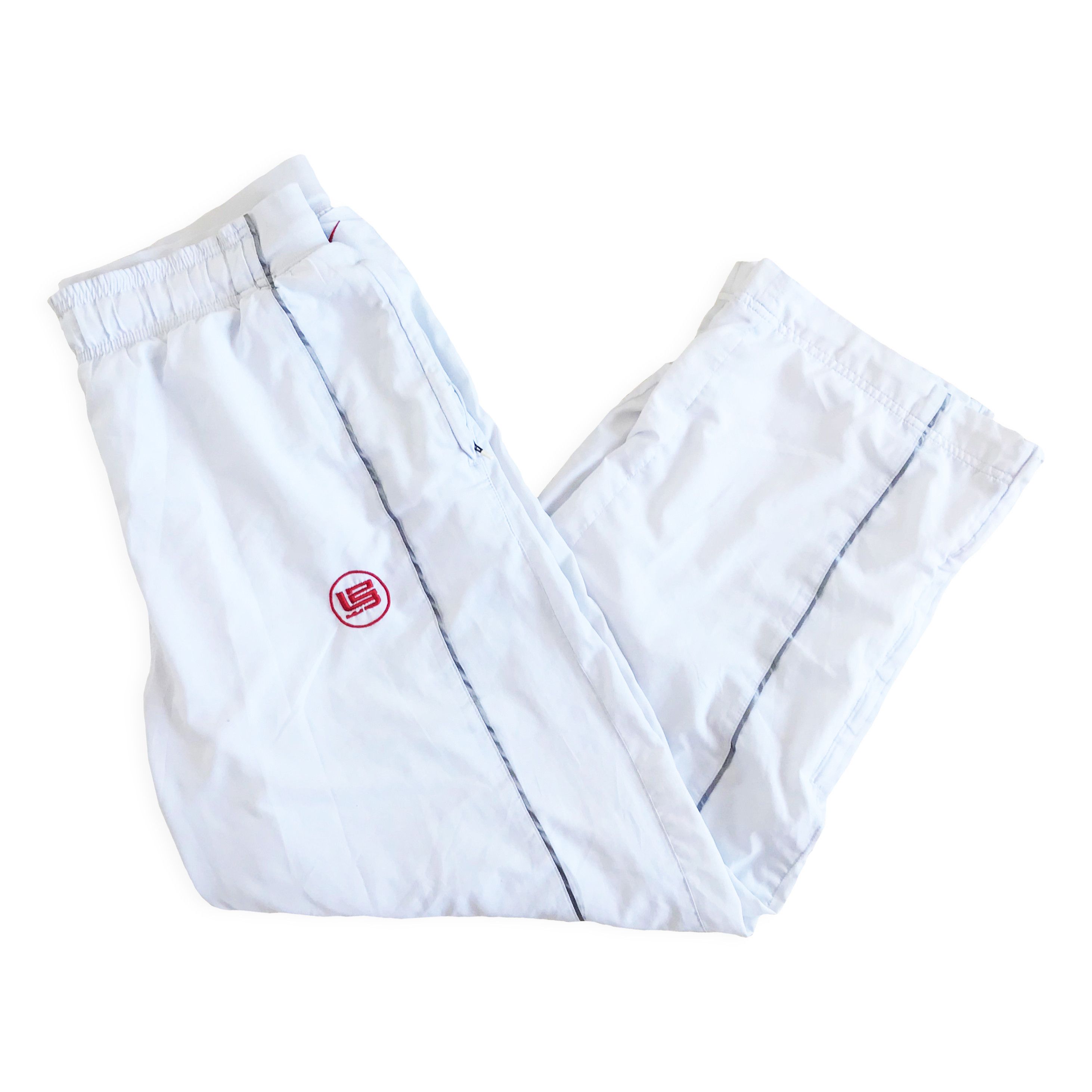 NBA Y2K NIKE LEBRON James Jogger pants Windbreaker 2000s NBA / L Size US 34 / EU 50 - 9 Thumbnail