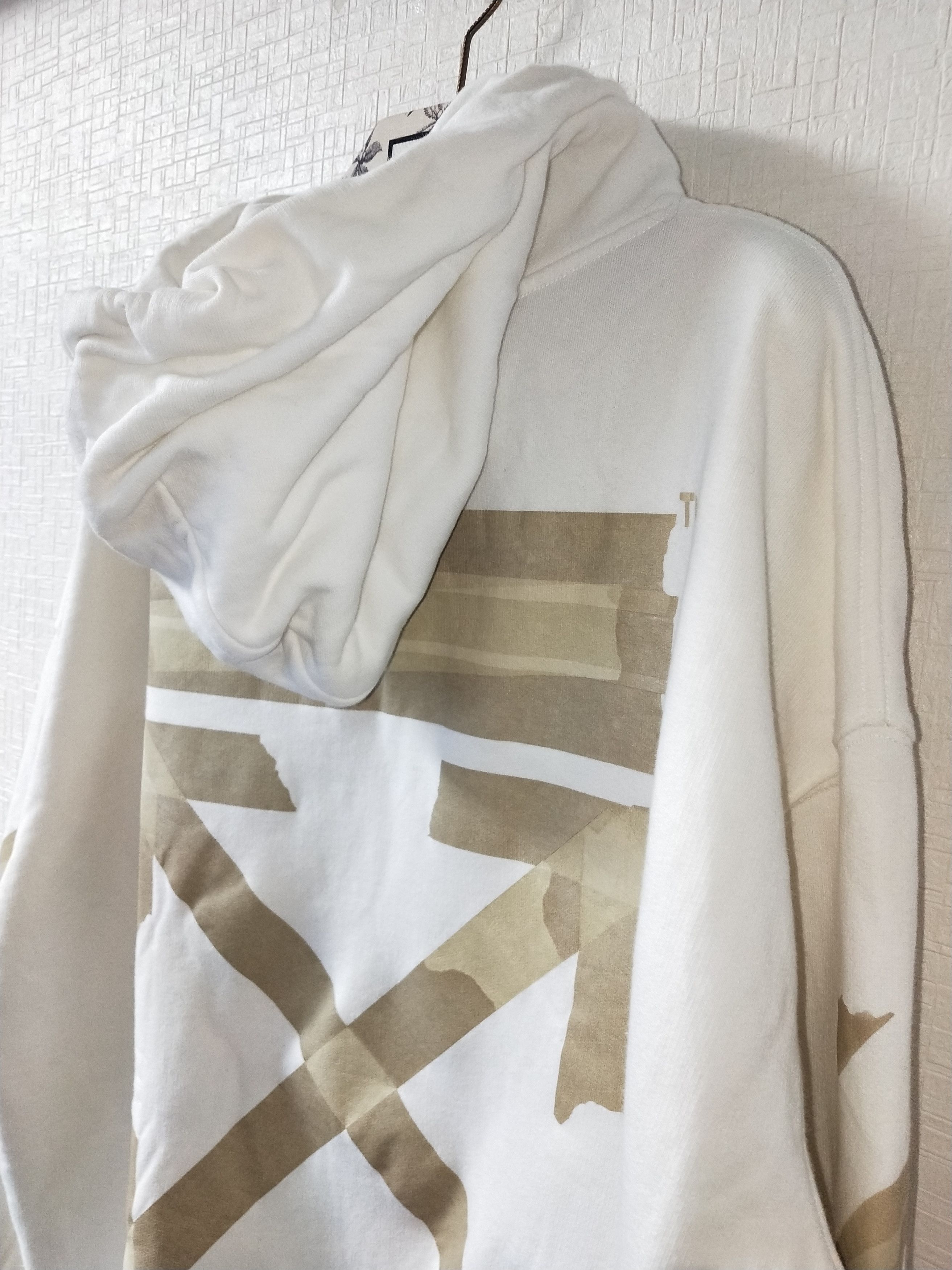 Off-White Gold Tape Arrow Hoodie Size US M / EU 48-50 / 2 - 3 Thumbnail