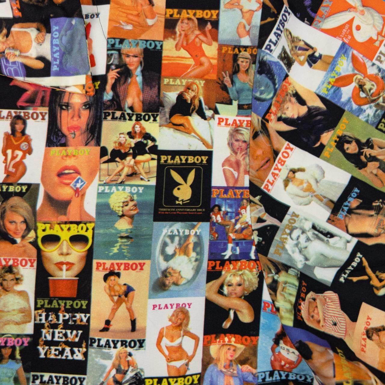 Playboy Vintage Playboy Magazine Cover Button Up Shirt Size M Size US M / EU 48-50 / 2 - 7 Thumbnail