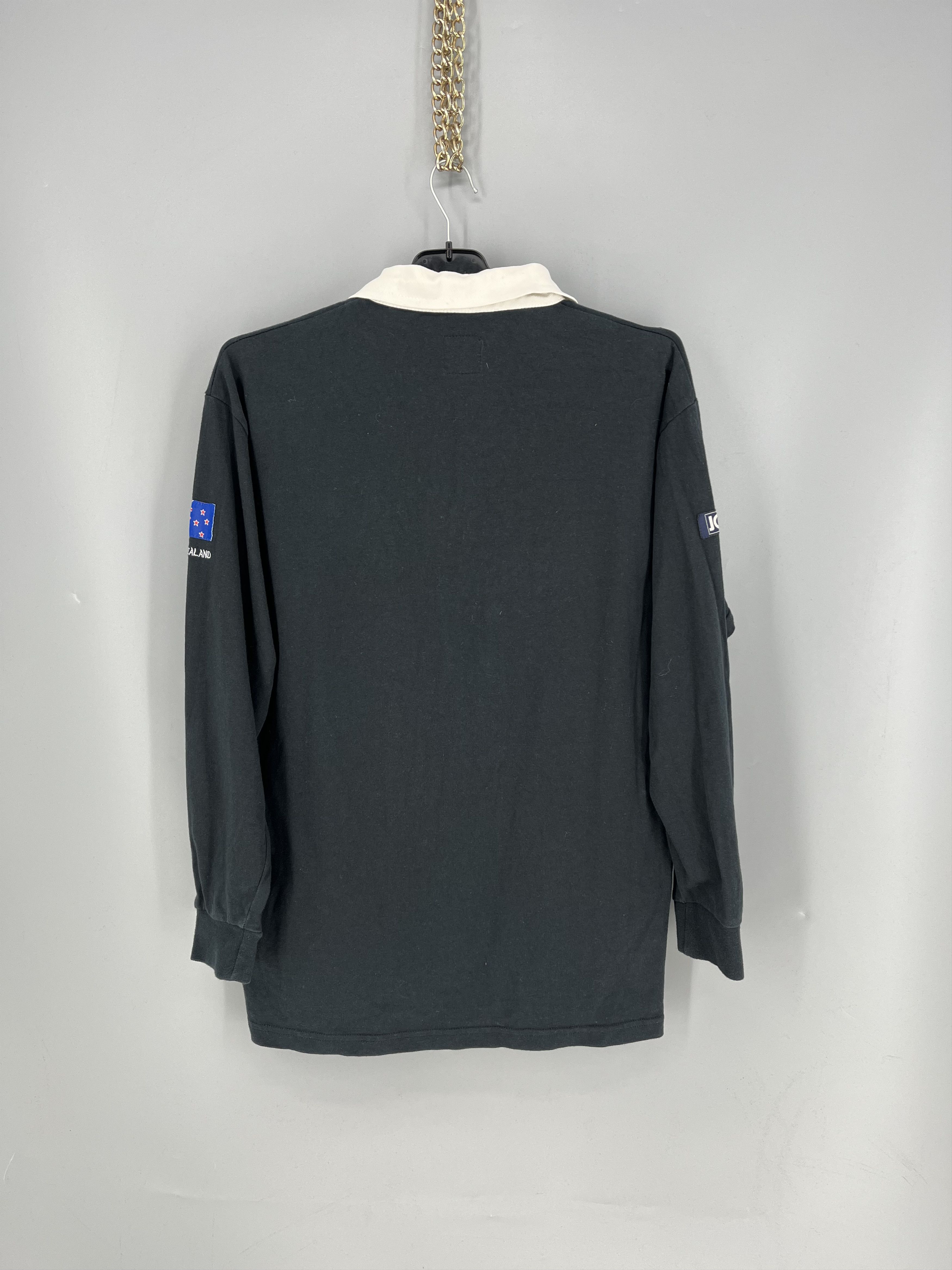 Canterbury of New Zealand Vintage 80-90`s New Zealand Rugby Union Shirt Cotton Traders Size US M / EU 48-50 / 2 - 12 Thumbnail
