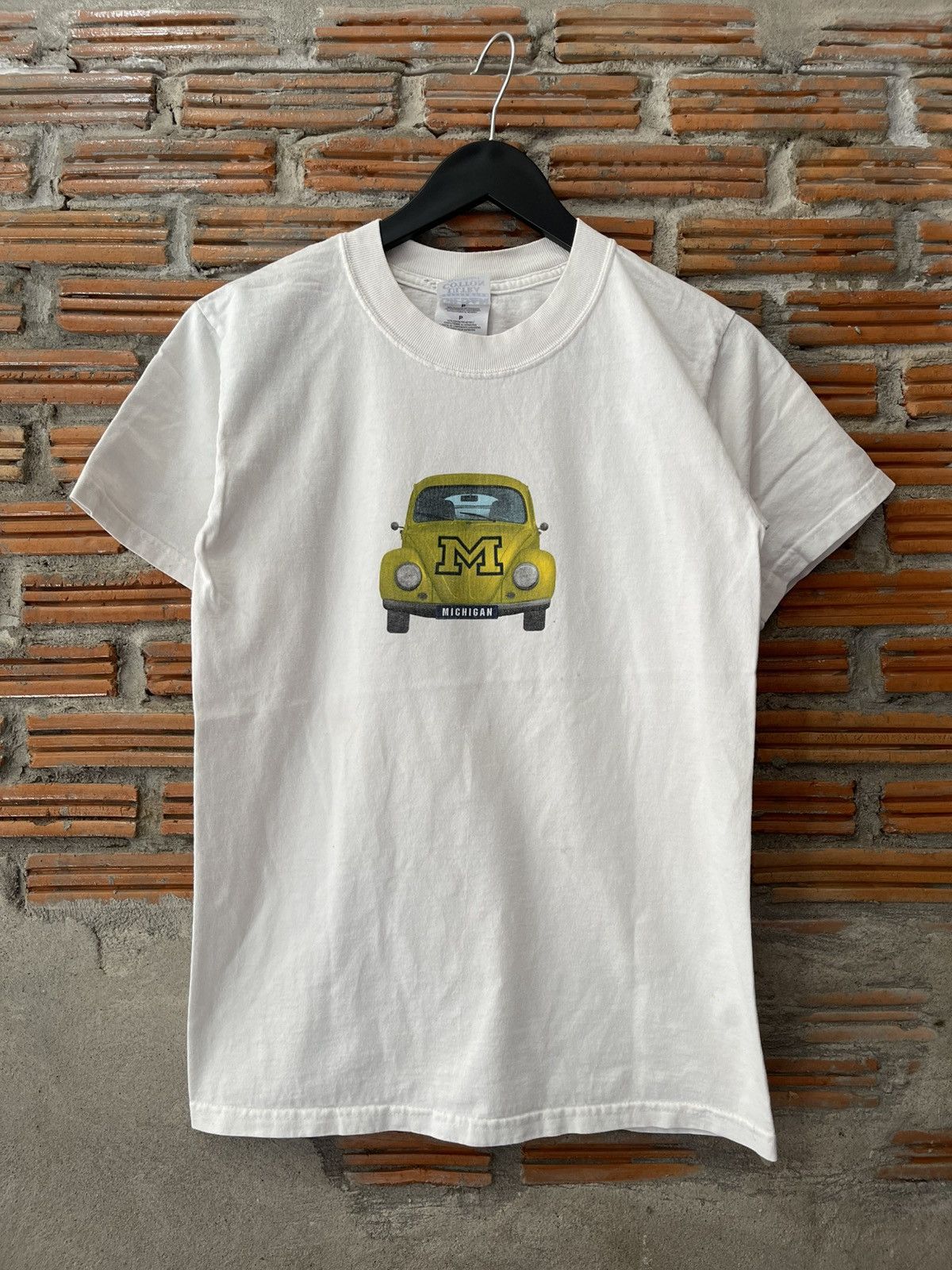 Vintage Rare Vintage University of Michigan VW Bug T-Shirt Size US S / EU 44-46 / 1 - 6 Thumbnail
