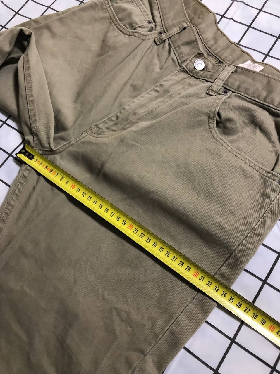 Levi's Mens Levi’s 505 Strauss Stone Denim Jeans Zip Fly Pants Size US 34 / EU 50 - 9 Thumbnail