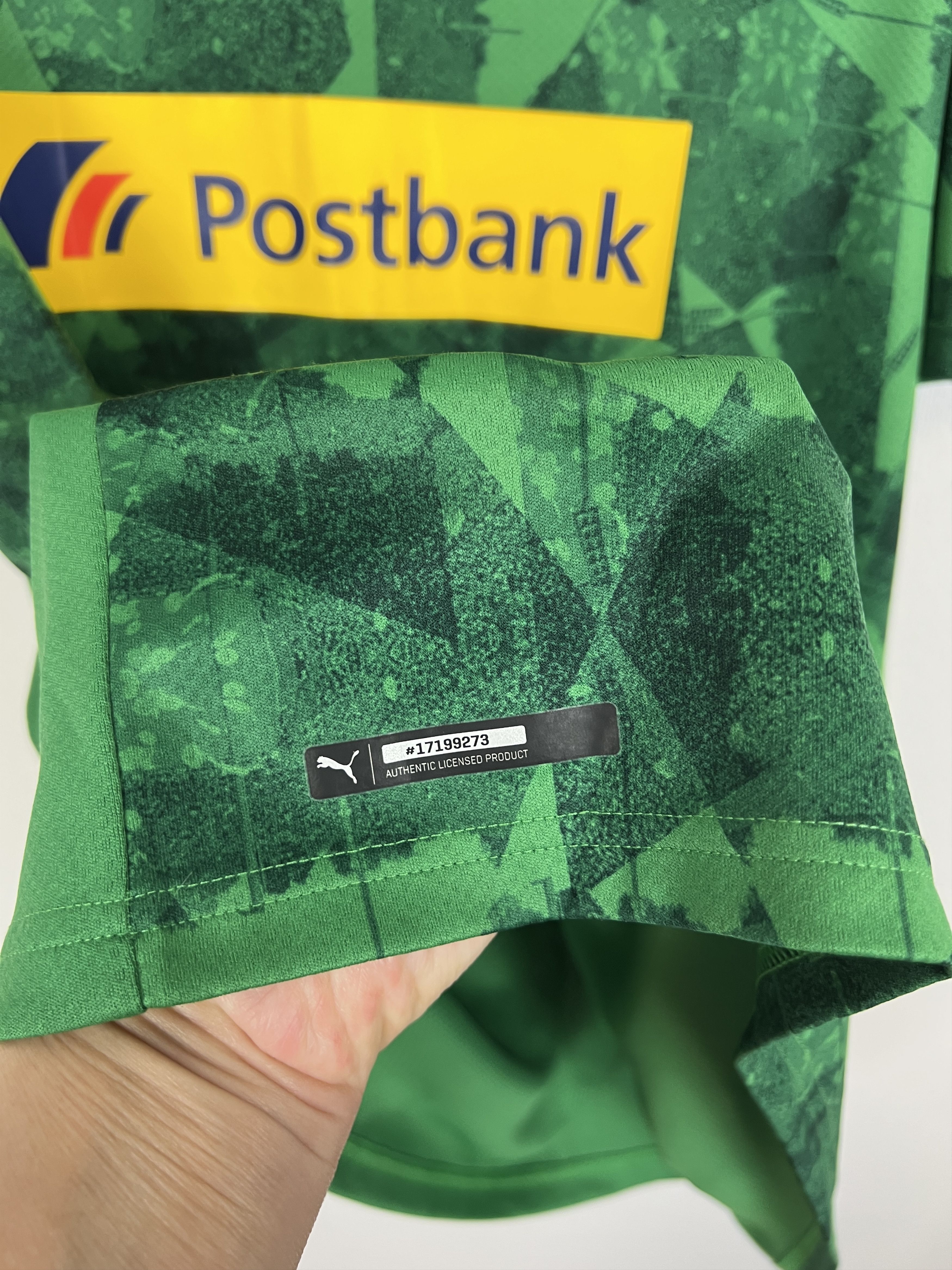 Puma Borussia Monchengladbach football shirt 2019 #10 Thuram 3XL Size US XXL / EU 58 / 5 - 10 Thumbnail
