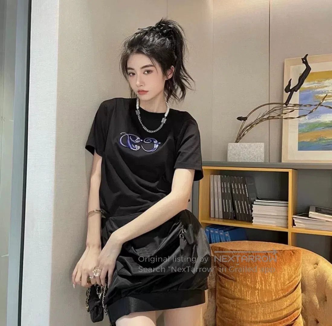 Dior dior x sacai beaded embroidered t. Size US XL / EU 56 / 4 - 9 Thumbnail