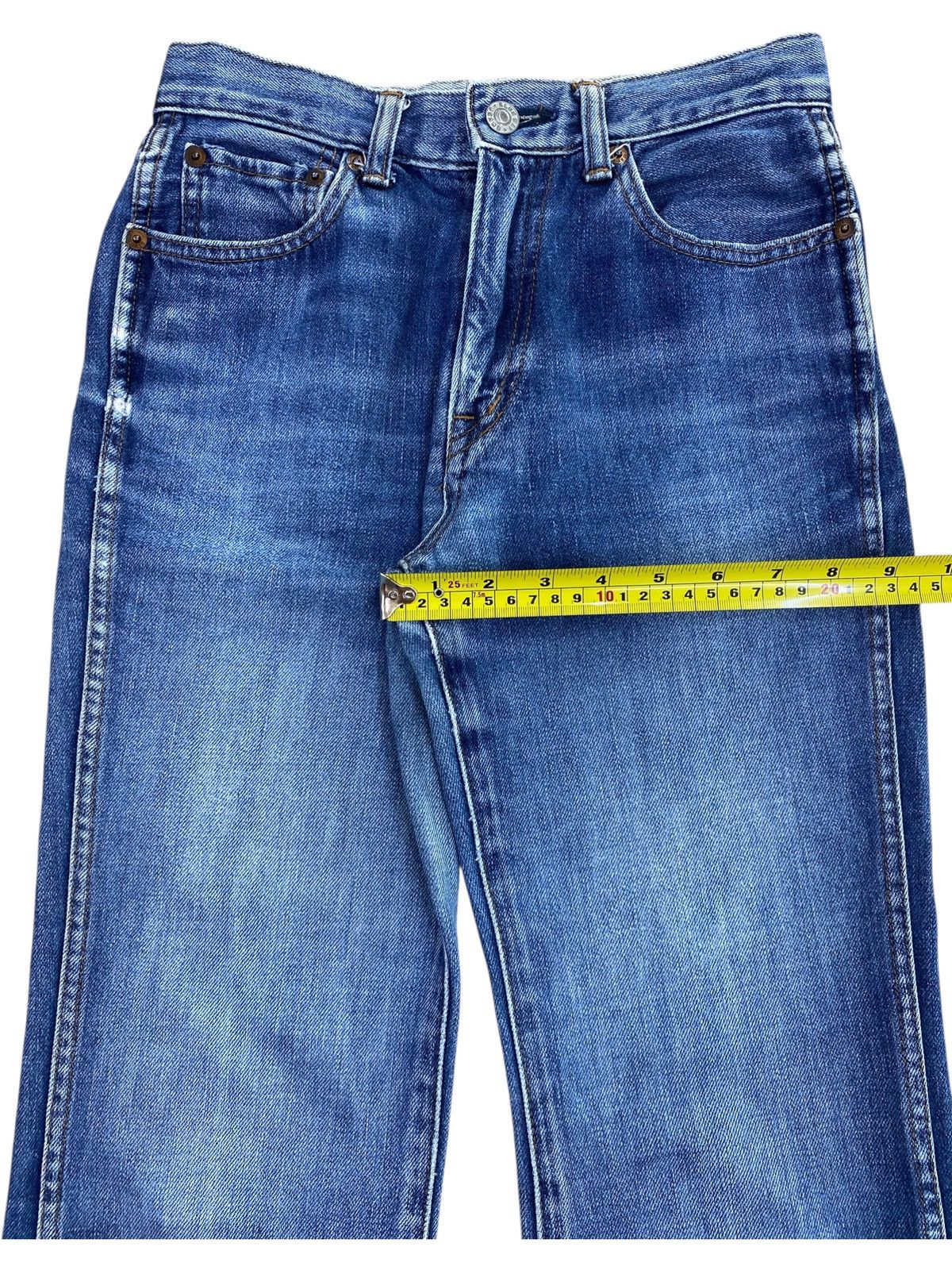 Japanese Brand Japanese Brand Blue Way Flare Style Jeans Size US 26 / EU 42 - 7 Thumbnail