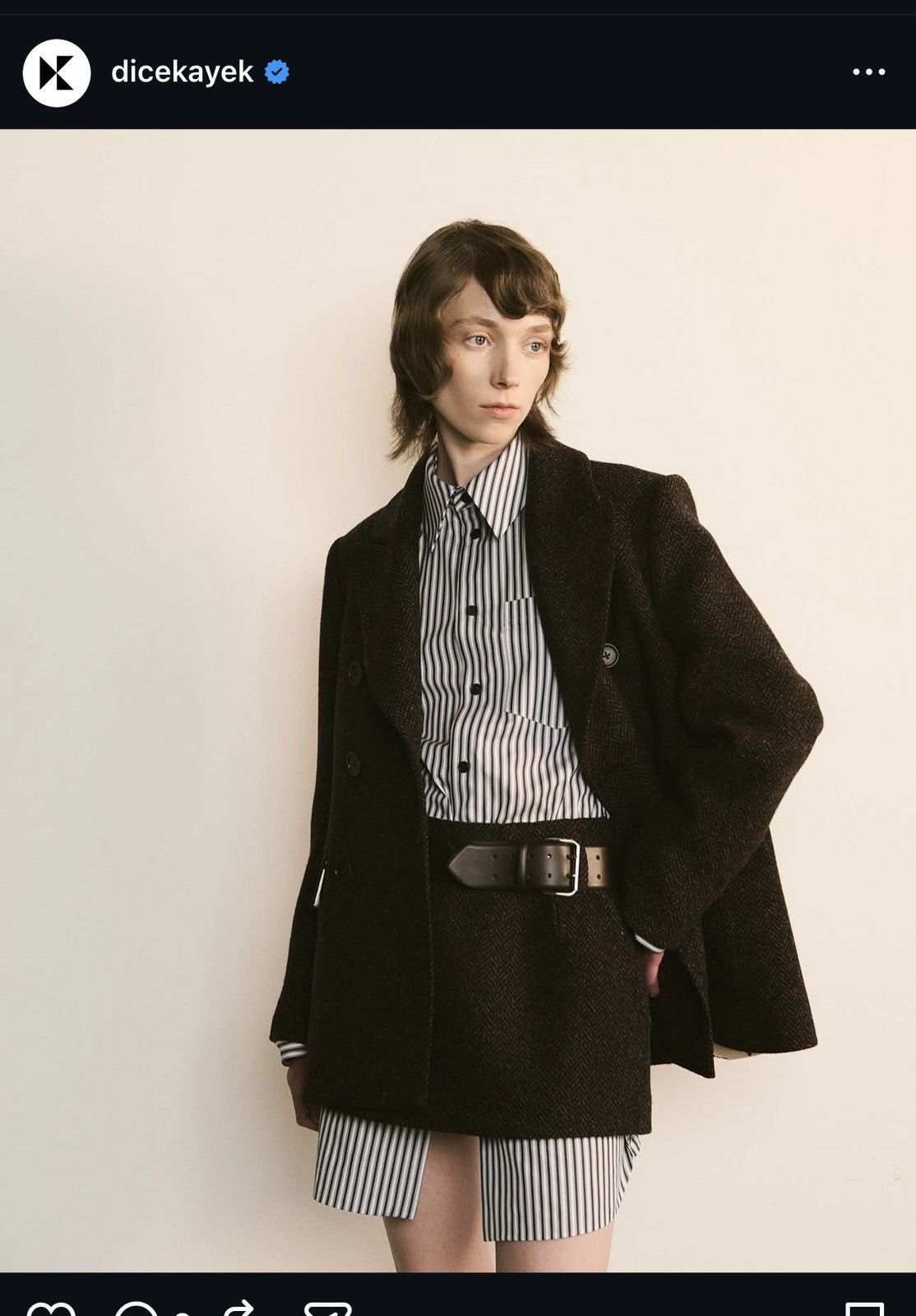 Other Dice Kayek Black Blazer Size 42L - 11 Thumbnail