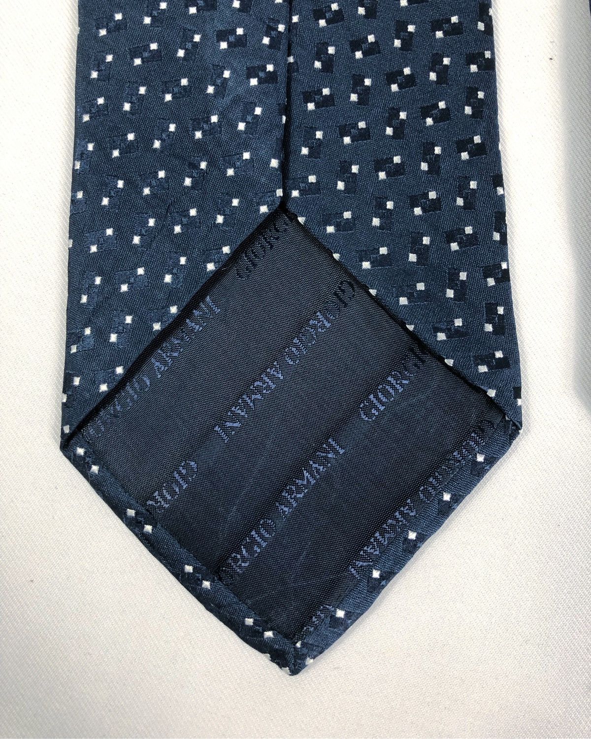 Giorgio Armani NOS Giorgio Armani Cravatte Jacquard Silk Tie Made in Italy Size ONE SIZE - 7 Thumbnail