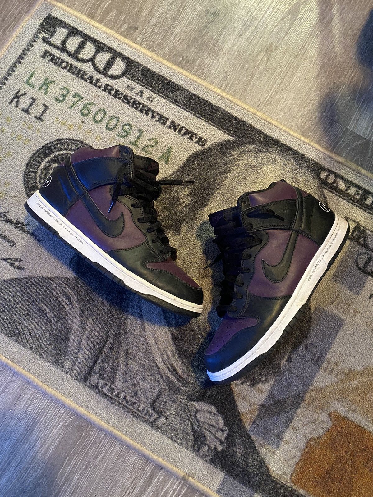 dunk high fragment design