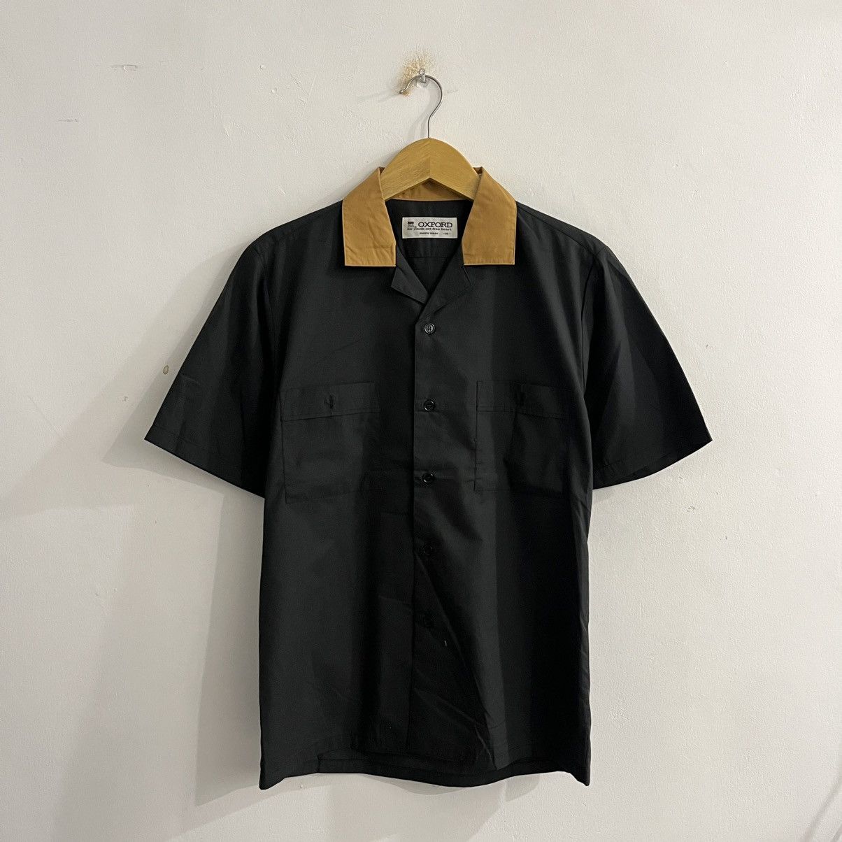 Japanese Brand Oxford Bowling Shirt Size US S / EU 44-46 / 1 - 3 Thumbnail