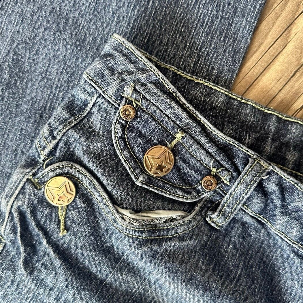 Other crest jeans blue star detail jeans Size 28" / US 6 / IT 42 - 2 Thumbnail
