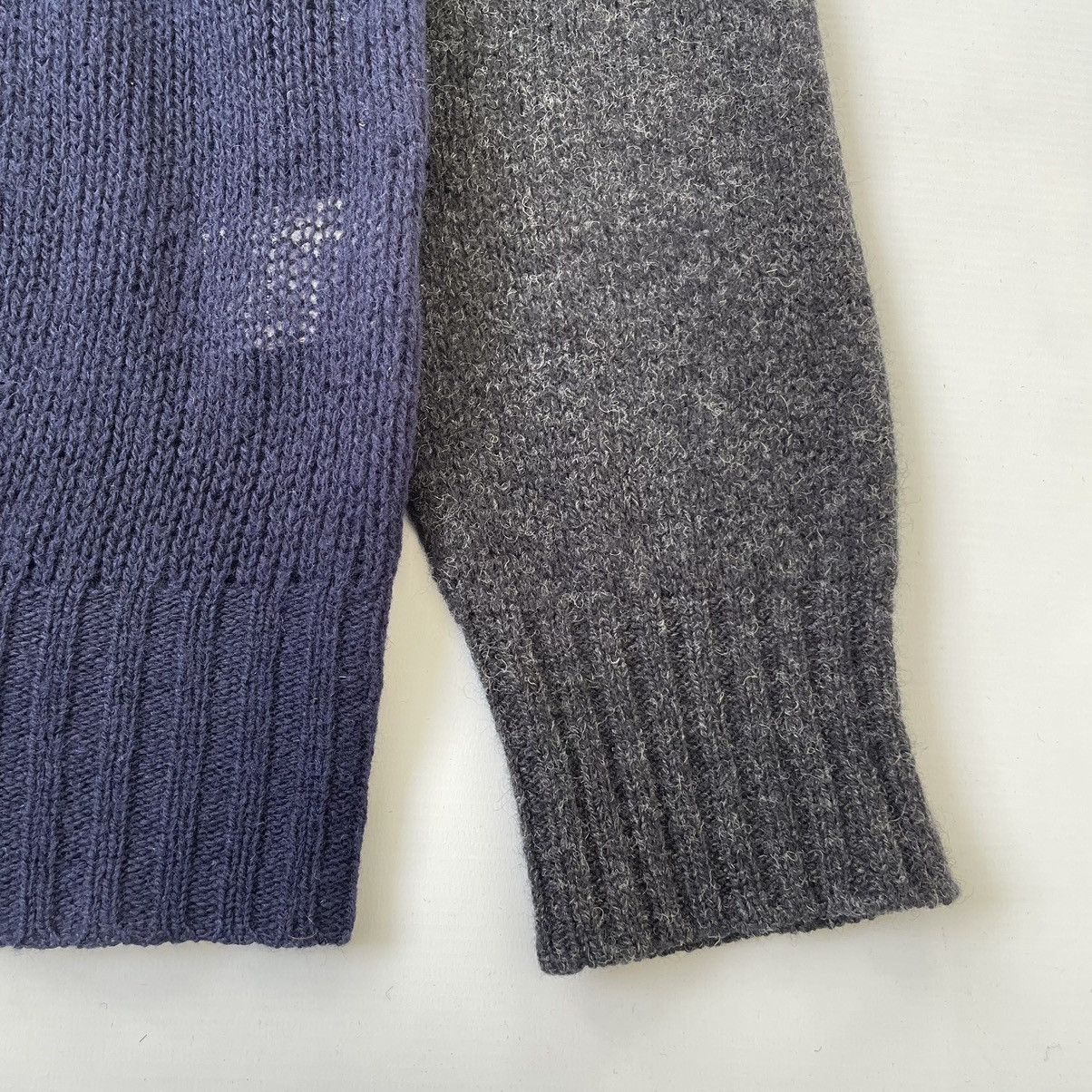 Maison Margiela A/W 05 Colour Block Wool Sweater Size US M / EU 48-50 / 2 - 8 Thumbnail