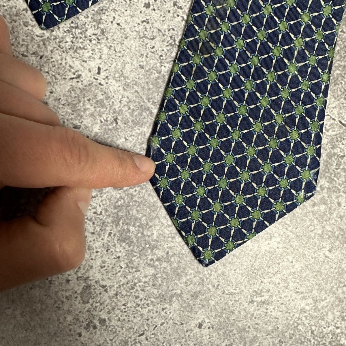 Hermes Vintage 90s Hermes Paris Silk tie France luxury y2k hype Size ONE SIZE - 4 Thumbnail