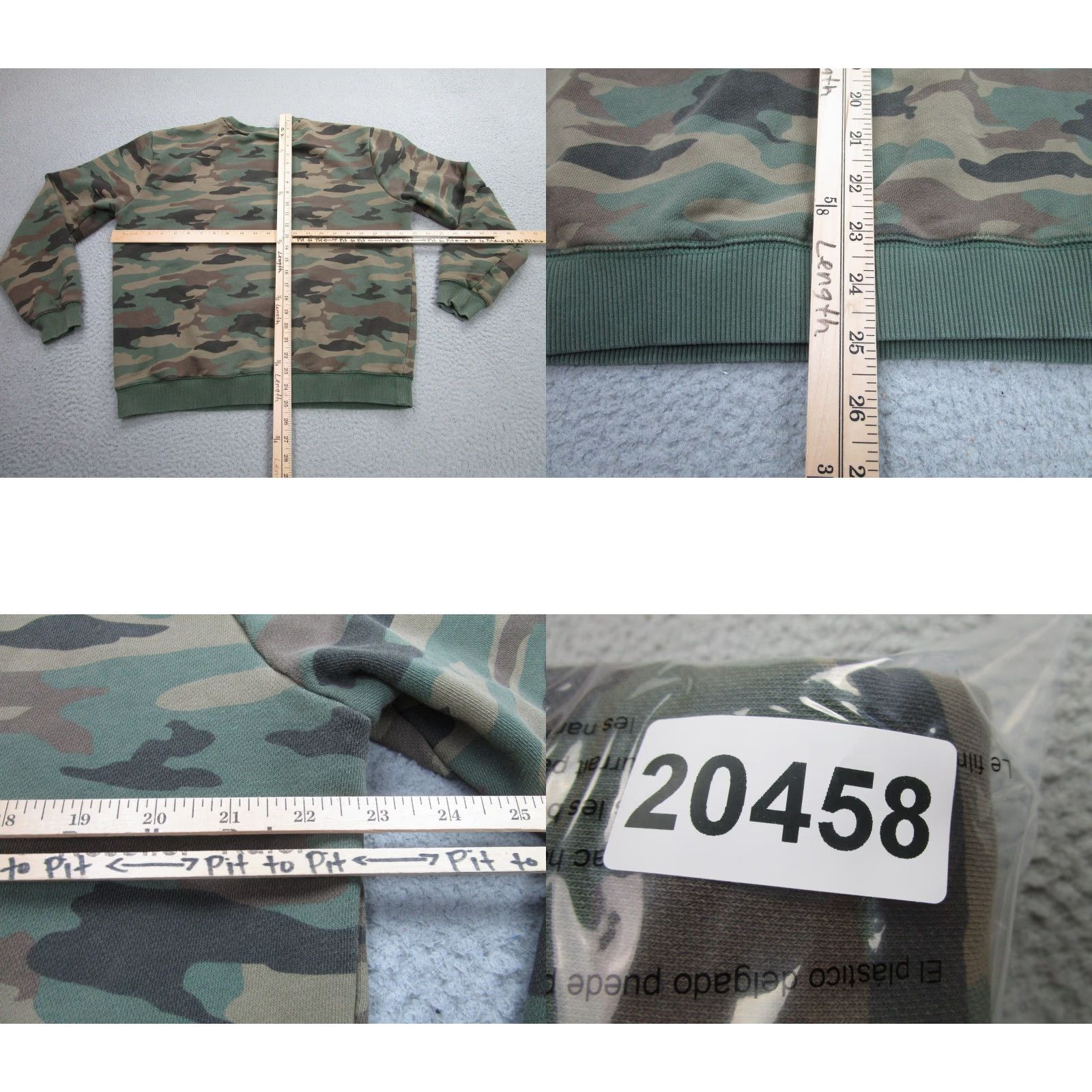 100 Thieves VINTAGE 100 Thieves Sweatshirt Mens Medium Camo Crewneck Pullover Graphic Print Army Green Size US M / EU 48-50 / 2 - 8 Thumbnail