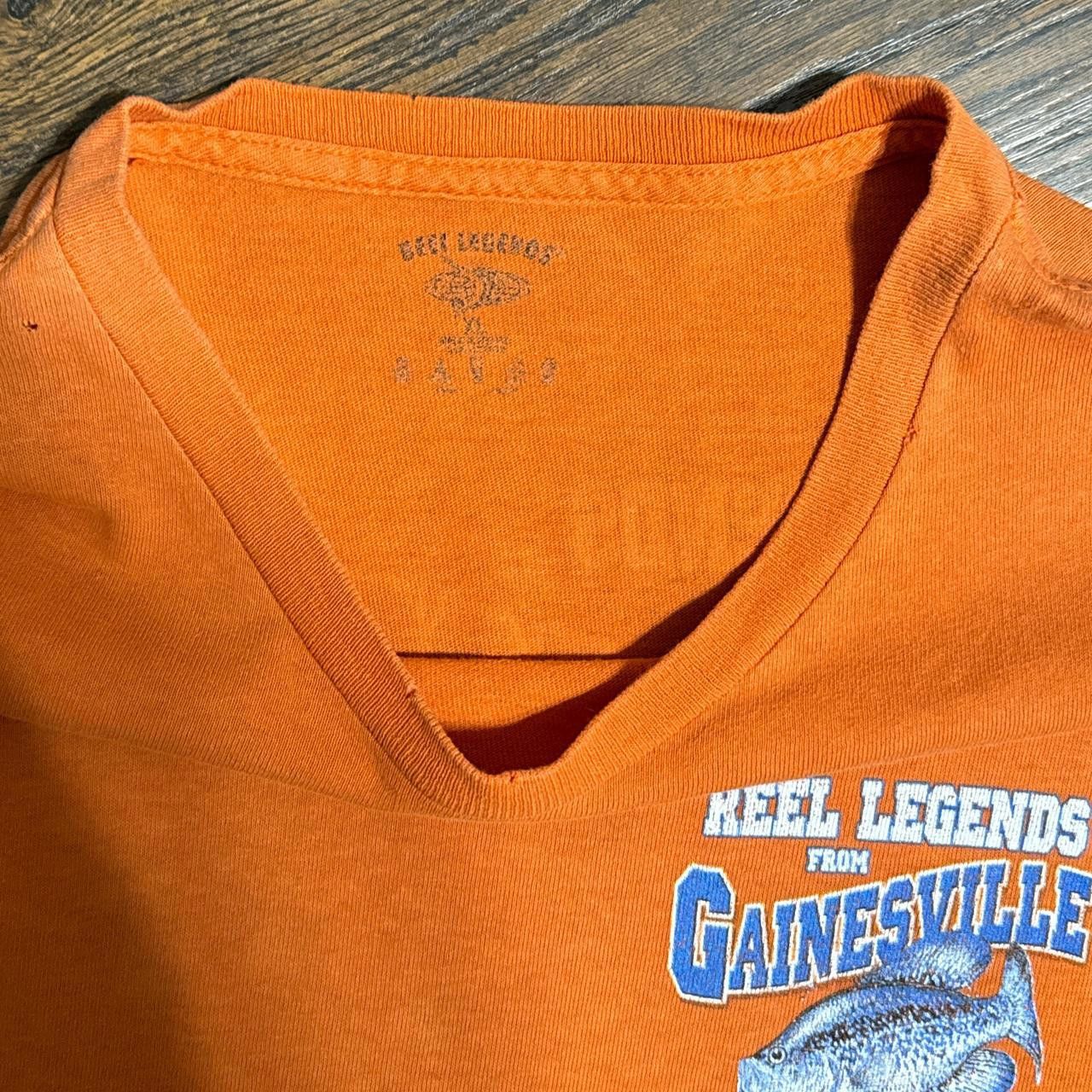 Designer men’s orange gainesville fishing tee Size US XL / EU 56 / 4 - 3 Thumbnail