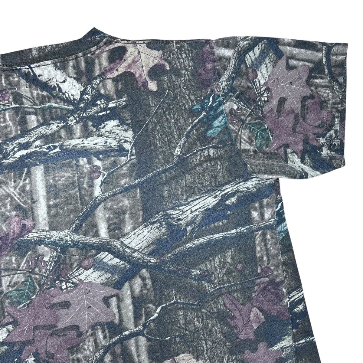 Realtree × Vintage 2000s Yukon Gear Hunting Real Tree Camo All Over Print Tee Size US XL / EU 56 / 4 - 13 Thumbnail