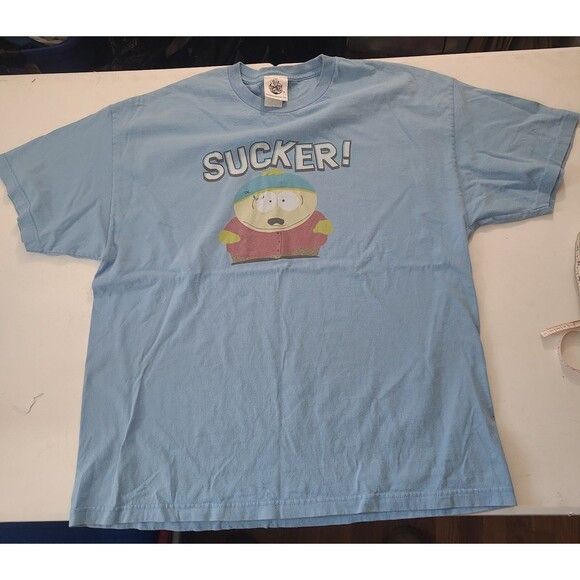Other Vtg Southpark Cartman Sucker Comedy Central t-shirt Y2k Size US XL / EU 56 / 4 - 2 Thumbnail