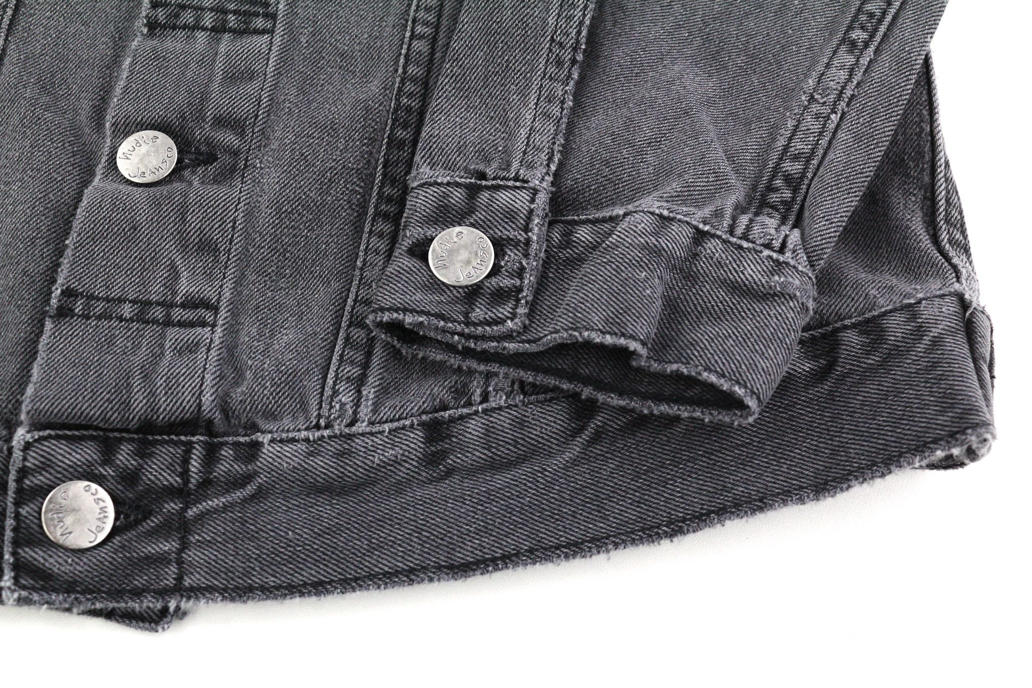 Nudie Jeans BILLY XS Desolation Logo Patch Pockets Jacket 82474 Size US XS / EU 42 / 0 - 5 Thumbnail