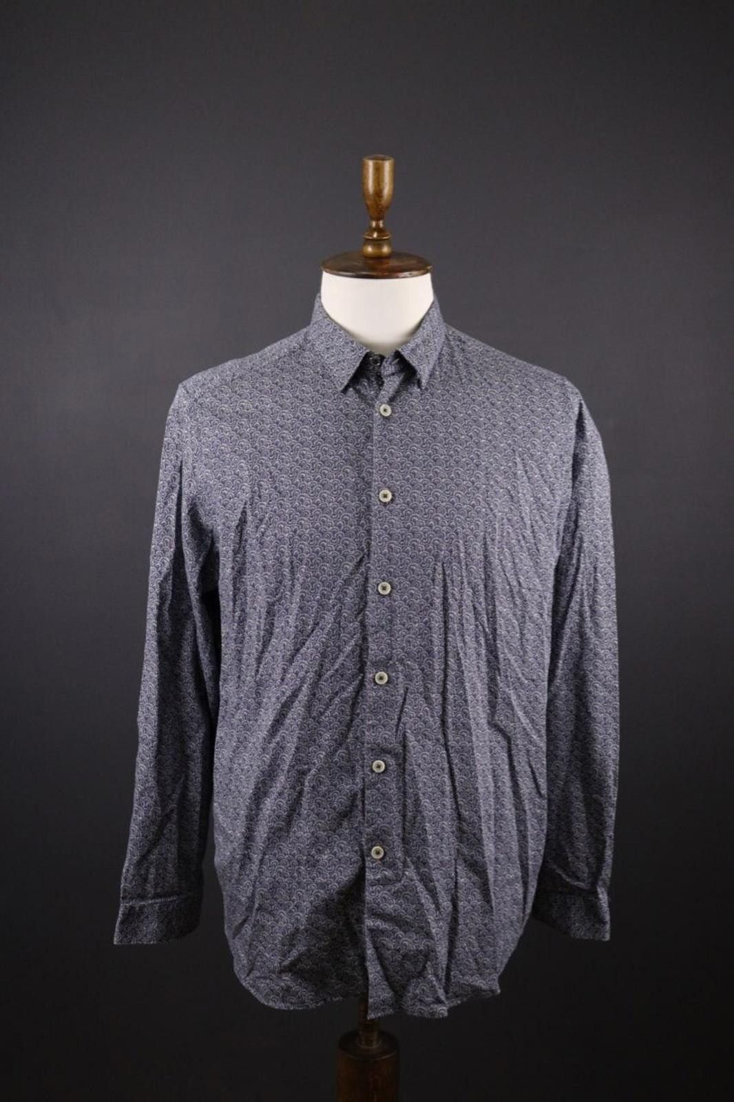 Ted Baker Ted Baker London Floral Long Sleeve Button Down Shirt Size 6 Size US XL / EU 56 / 4 - 1 Thumbnail