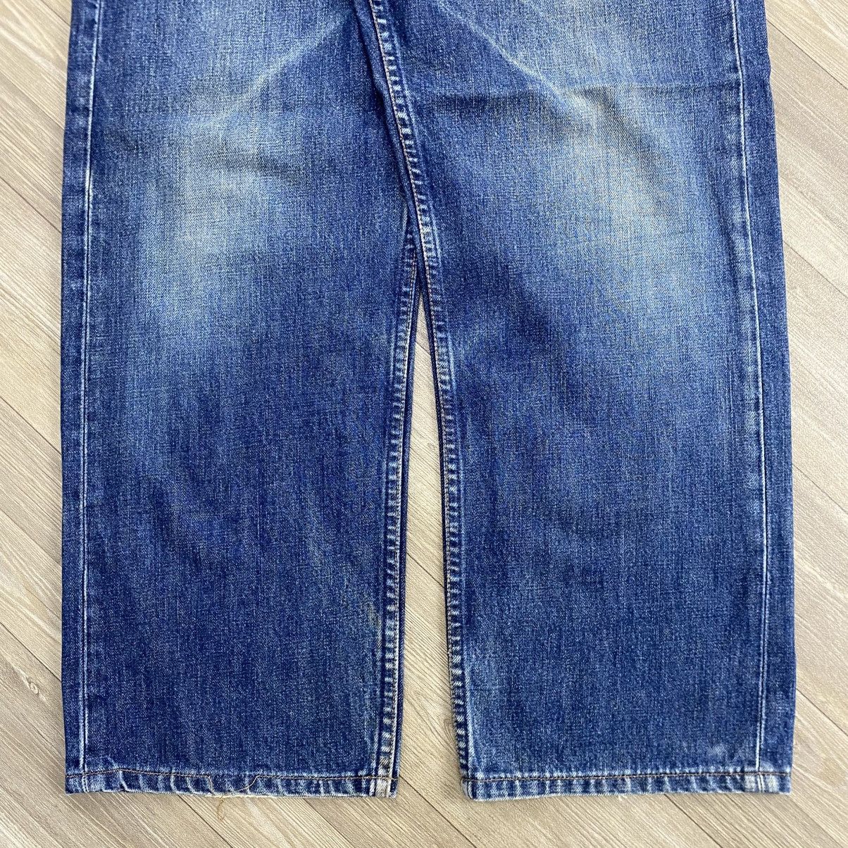 Levi's Vintage Clothing 🇯🇵1990s Vintage Levis 503 Japan 34x36 Blue Baggy Jeans Size US 33 - 7 Thumbnail