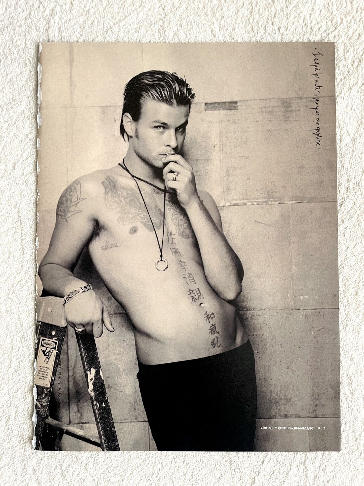 Chrome Hearts Chrome Hearts close up 8x11 magazine cutout Poster Size ONE SIZE - 1 Thumbnail