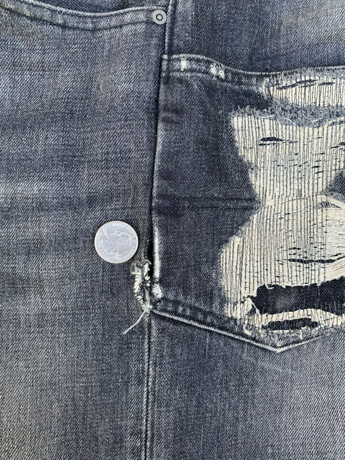 Undercover Undercover AW05 Skull denim Size US 32 / EU 48 - 3 Thumbnail