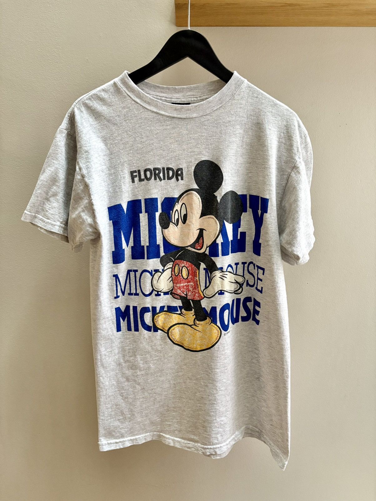 Mickey Unlimited Mickey Unlimited VTG 90s heather grey Florida t-shirt M Size US M / EU 48-50 / 2 - 1 Thumbnail