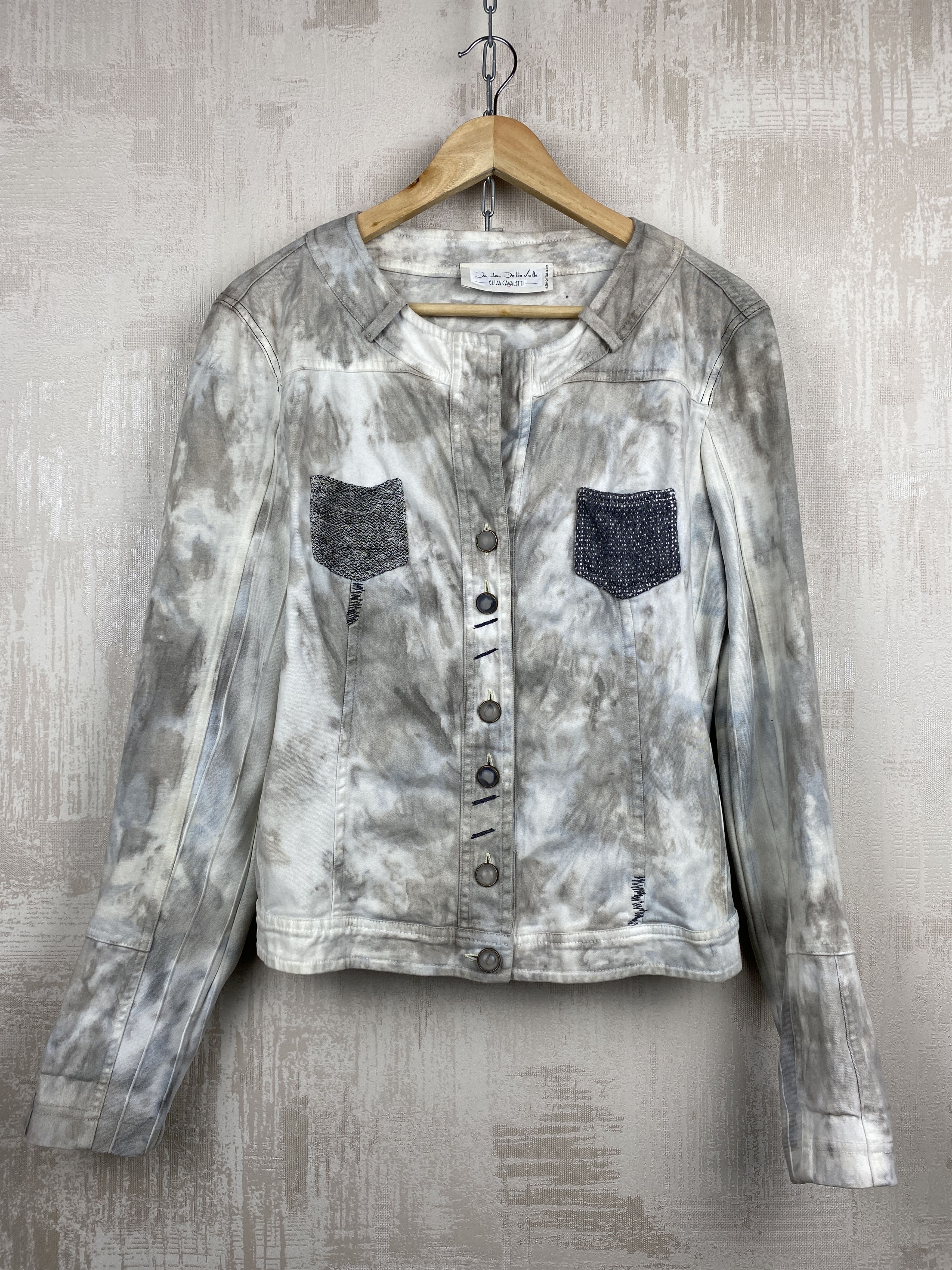 Elisa Cavaletti Rare Elisa Cavalleti Daniela Dallavalle Beige Blazer Jacket Size L / US 10 / IT 46 - 3 Thumbnail