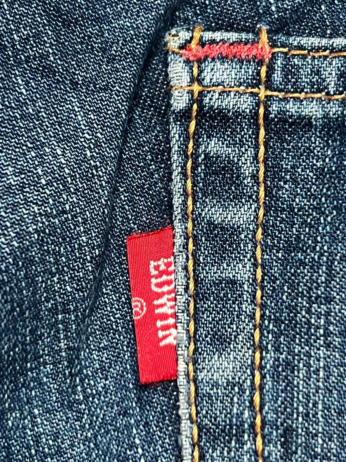 Edwin Vintage Edwin Wind Stopper 503WSPJapan - Faded Wash Jeans Size US 37 - 12 Thumbnail