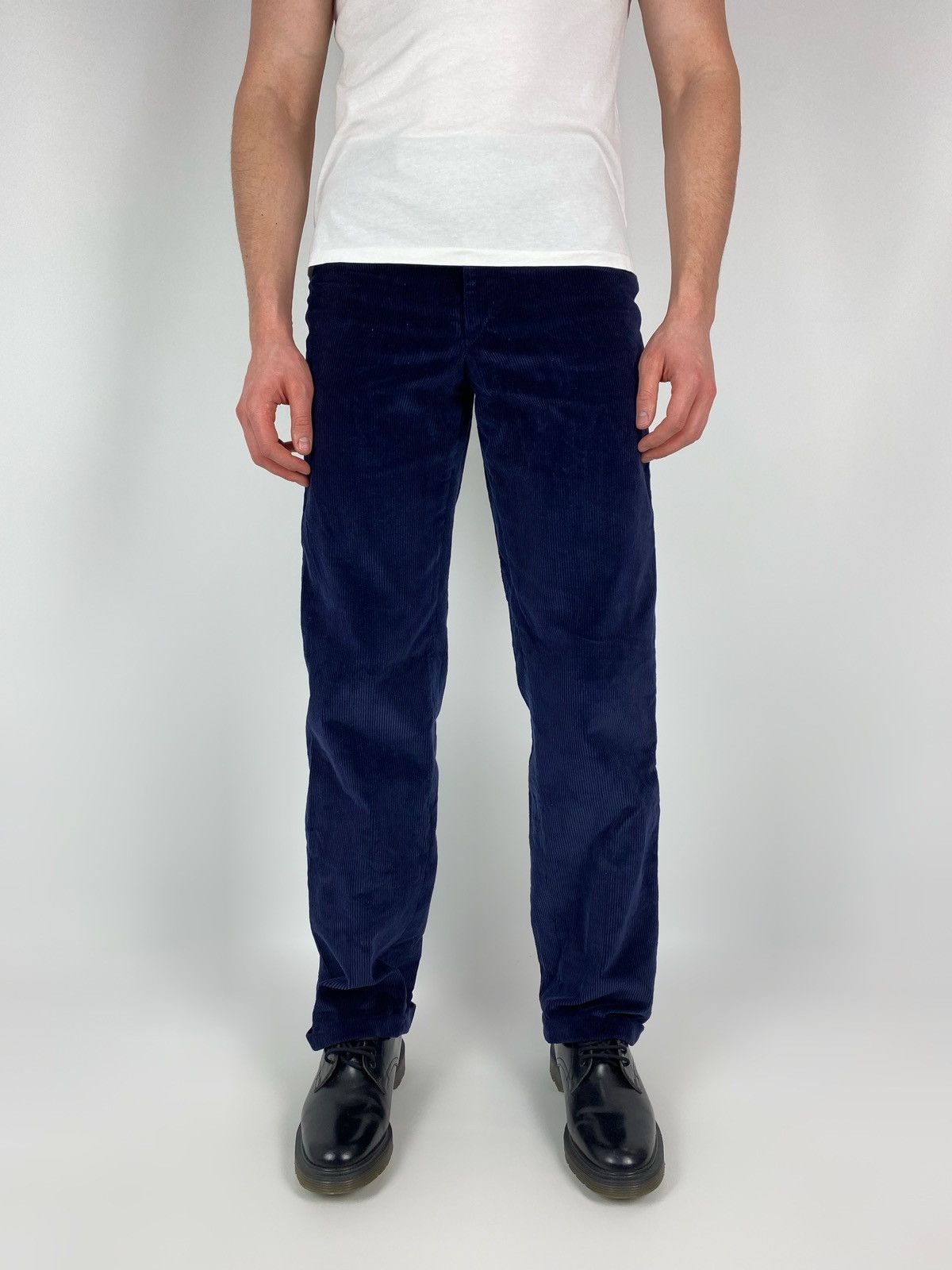 Vintage 90s Vintage Massarbeit Zegna Cloth Corduroy High Rise Pants Size US 32 / EU 48 - 1 Thumbnail