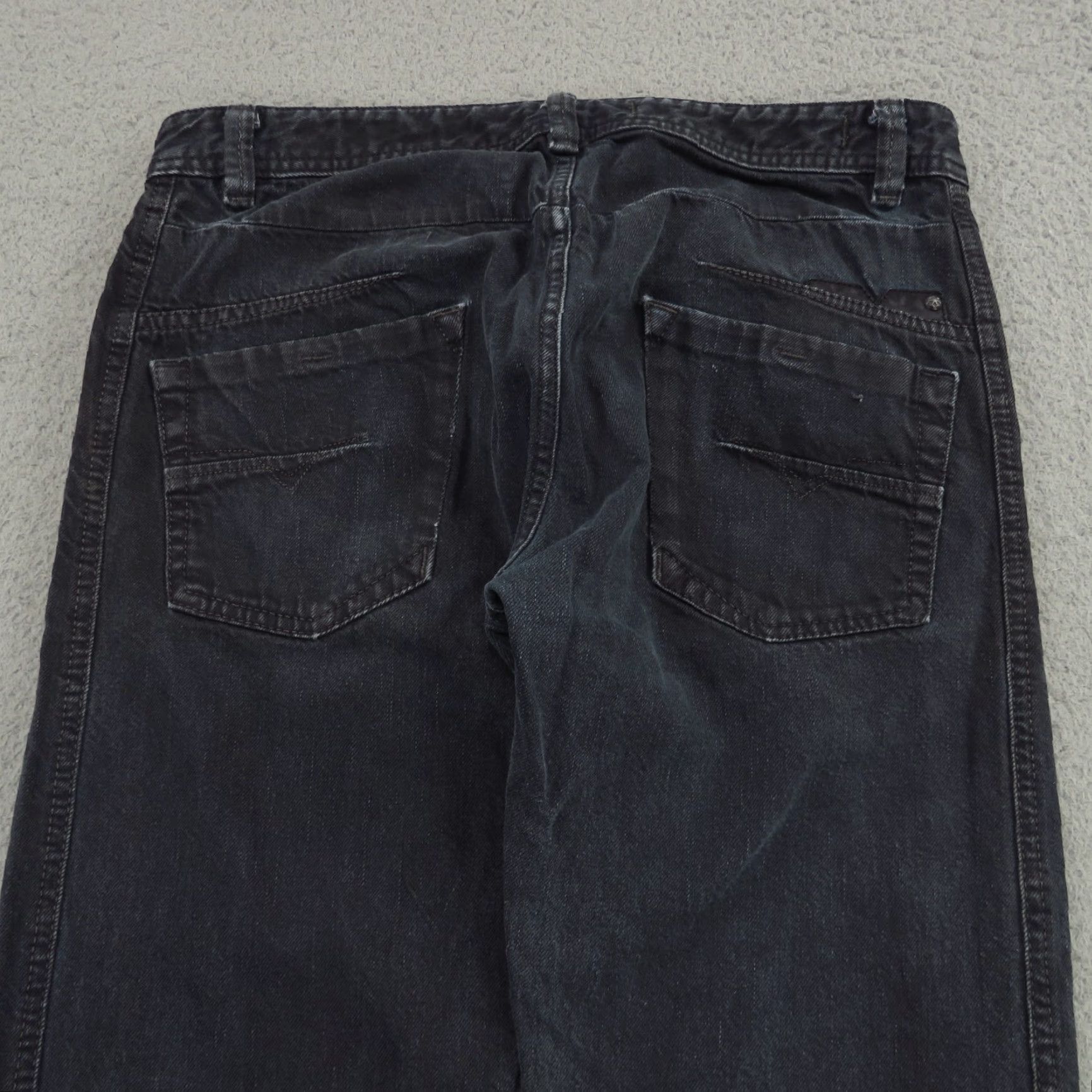 Diesel Diesel Jeans Mens 31 Darron Regular Slim Tapered Indigo Distressed 0816V 32x30 Denim Blue 5-Pocket Mens Jeans Distressed Modern USA Size US 31 - 4 Thumbnail
