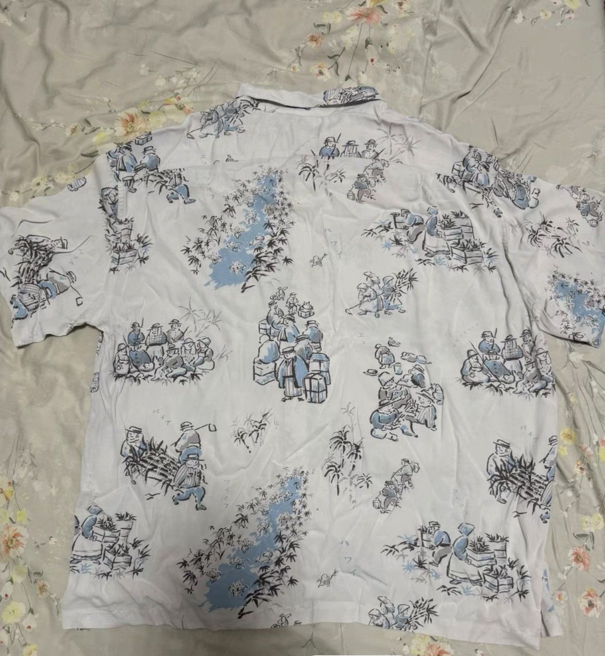 Porter Classic Porter Classic 20SS Silk-Like Relaxed Hawaiian Print Short Size US L / EU 52-54 / 3 - 2 Thumbnail