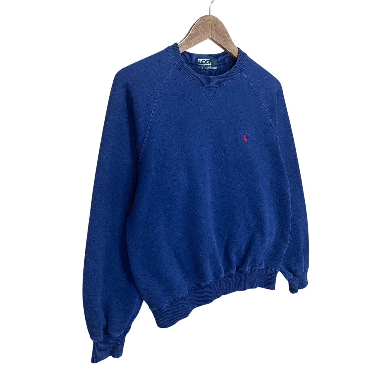 Polo Ralph Lauren Vintage 90s Polo Ralph Lauren Small Pony Crewneck Sweatshirt Size US S / EU 44-46 / 1 - 2 Thumbnail