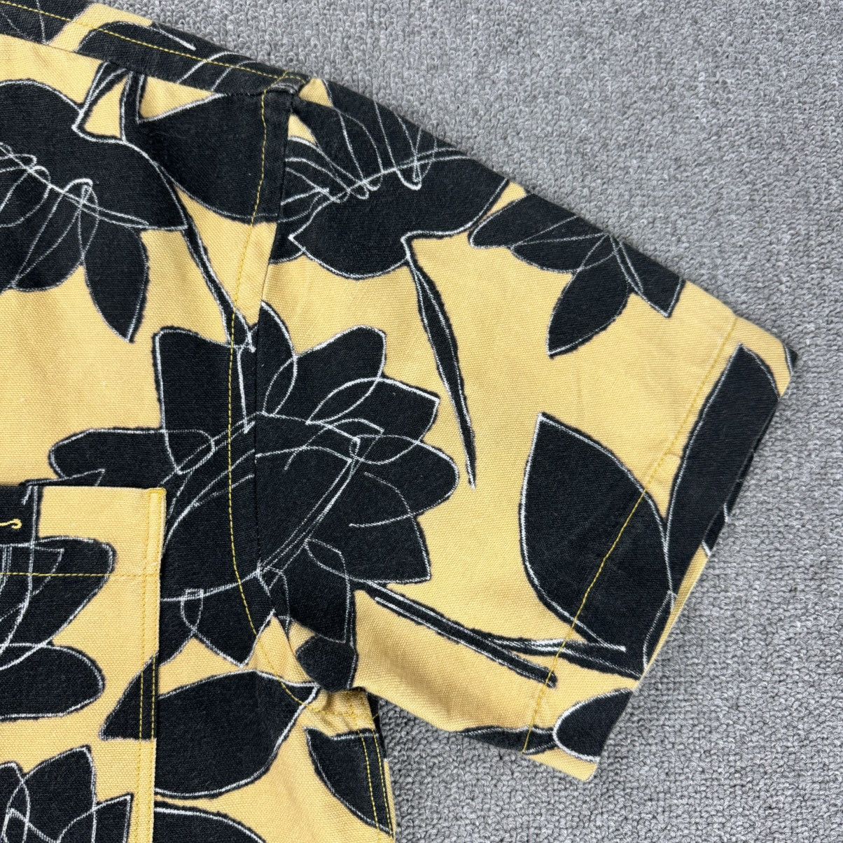 Jacquemus Jacquemus - Jean Camp Collar Printed Blended Shirt Size US S / EU 44-46 / 1 - 5 Thumbnail