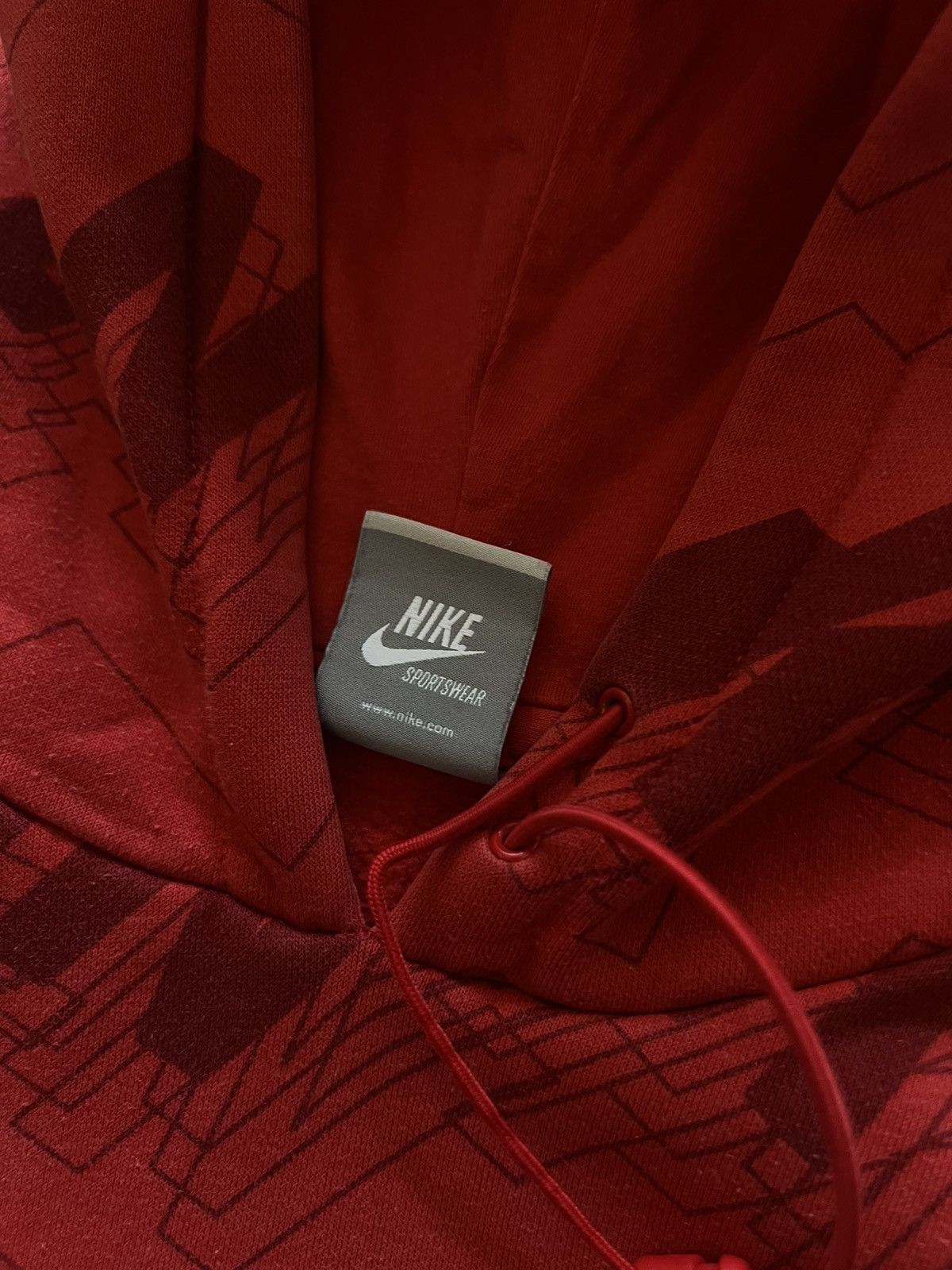 🦞 90’s NIKE RETRO Y2K MONOGRAM SWOOSH HOODIE