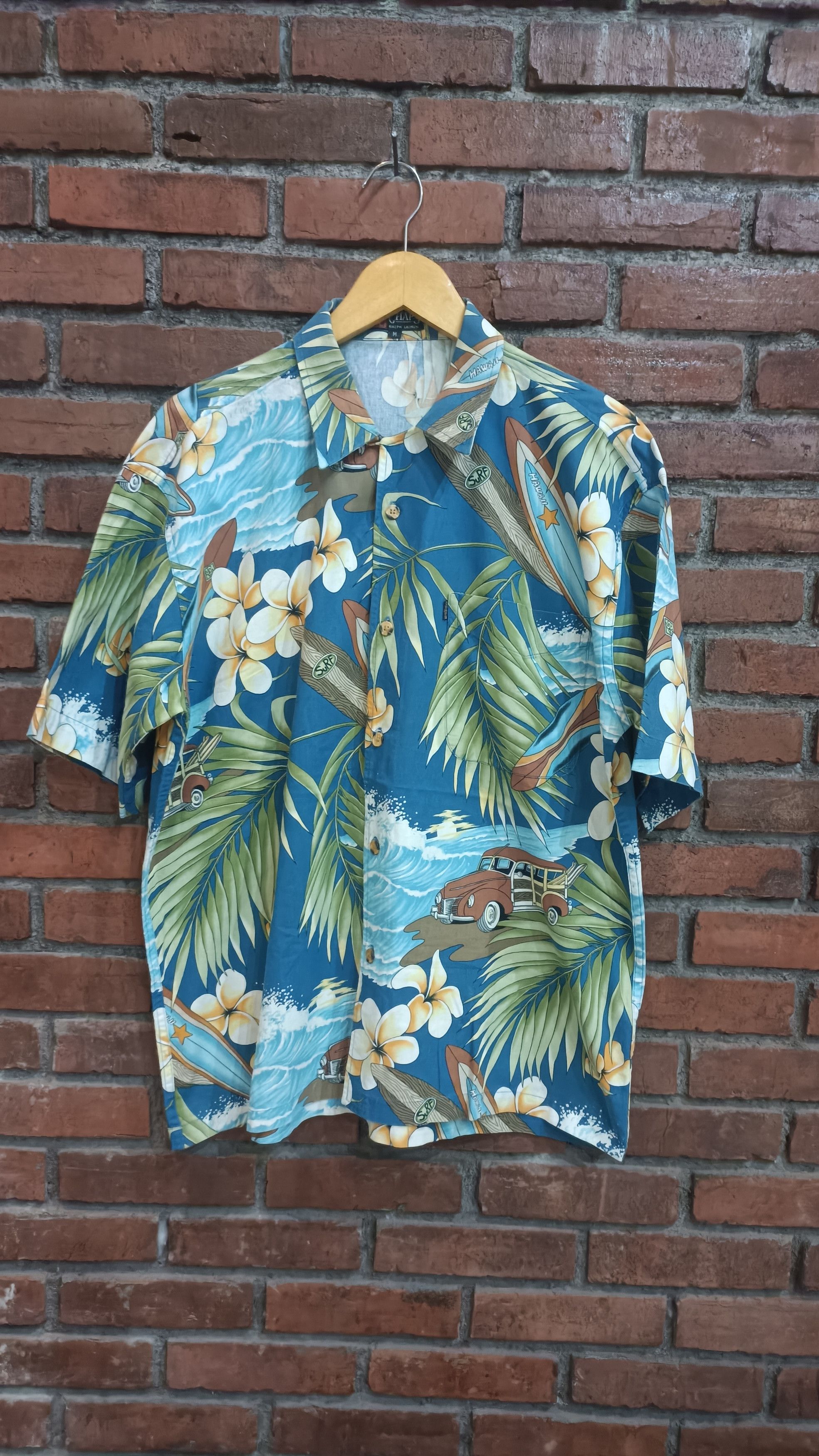 Chaps Ralph Lauren Vintage Chaps Ralph Lauren hawaiian shirt Size US M / EU 48-50 / 2 - 1 Thumbnail