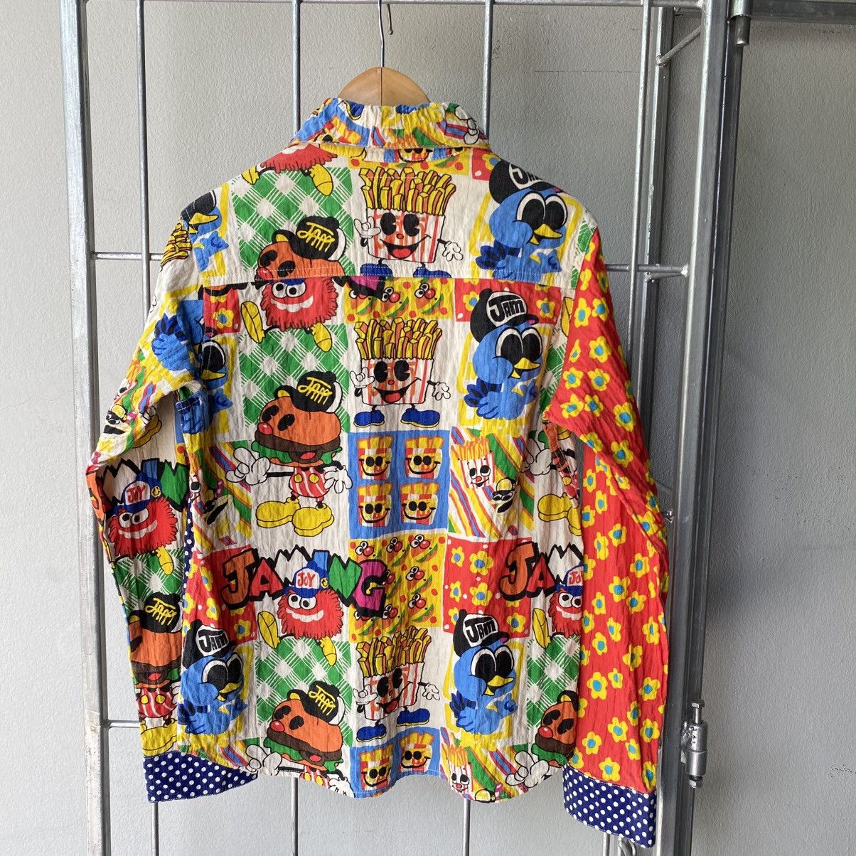 Japanese Brand Jam Colorful Cartoon Shirt Size M / US 6-8 / IT 42-44 - 3 Thumbnail