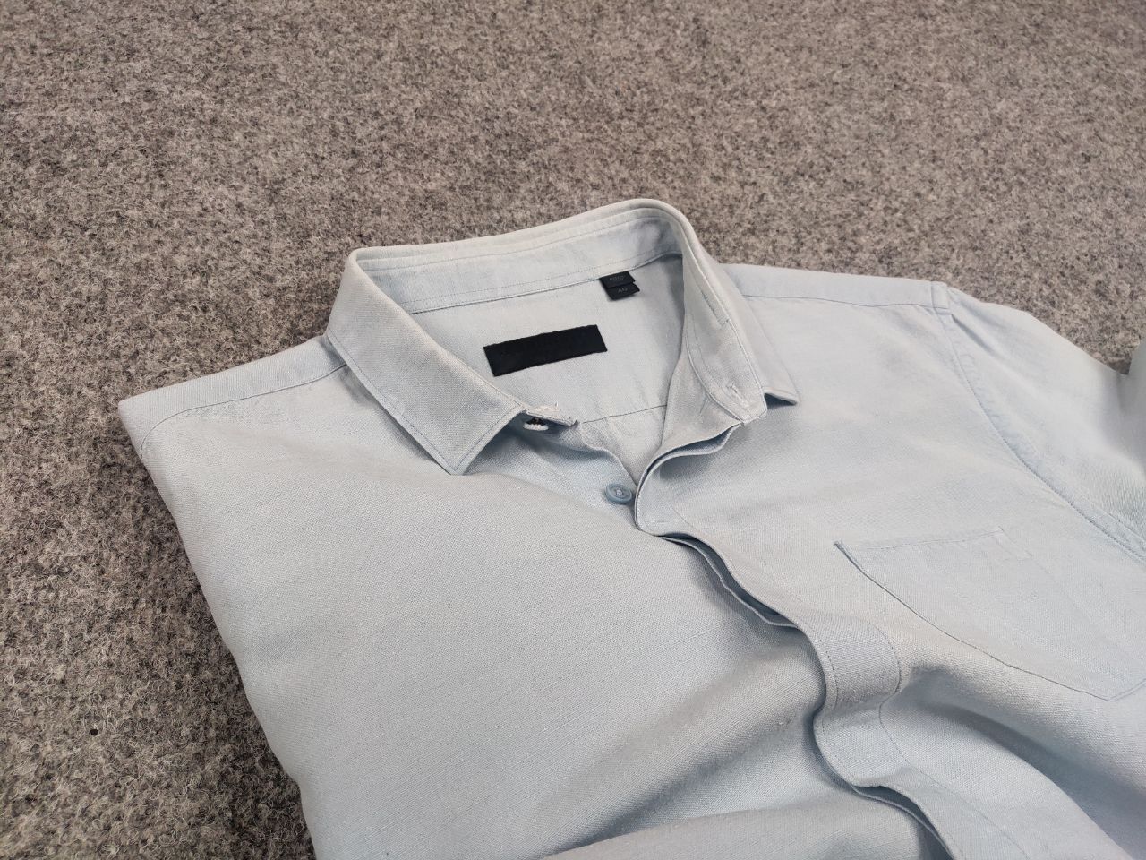 Burberry Burberry Prorsum Collection Casual Blue Cotton Bottom Shirt Size US S / EU 44-46 / 1 - 15 Thumbnail