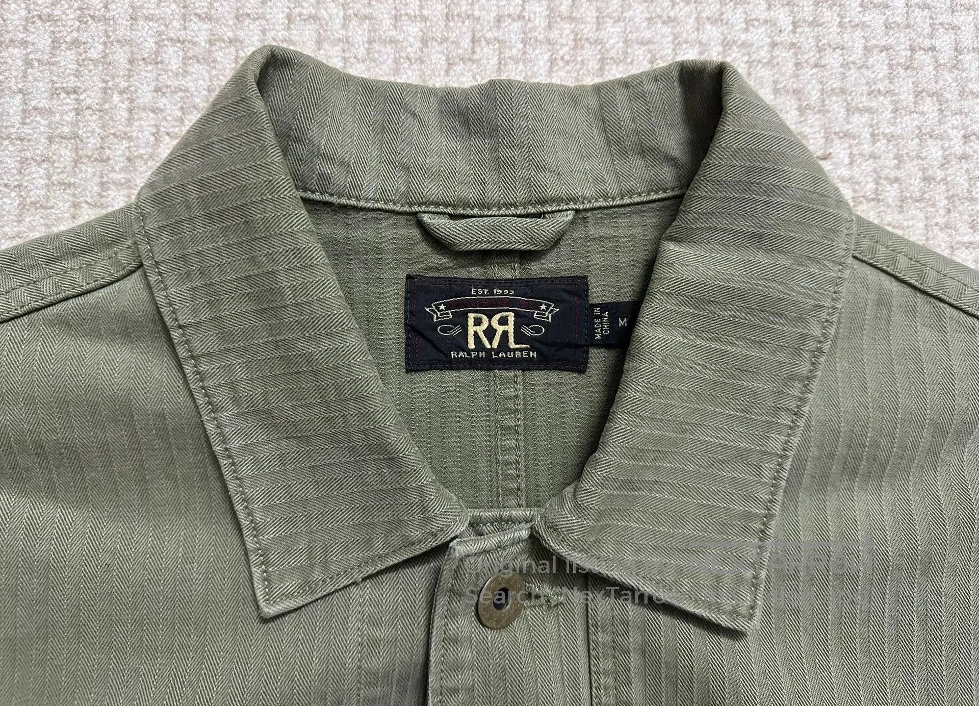 RRL Ralph Lauren RRL Vintage Military Jacket Army Green. Size US L / EU 52-54 / 3 - 3 Thumbnail