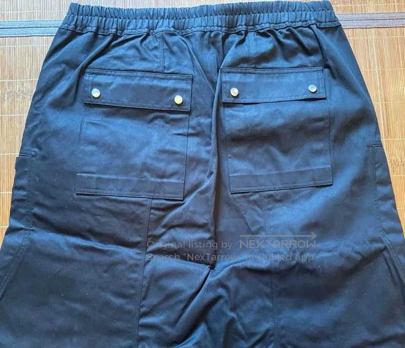 Rick Owens Rick Owens 24SS Bauhaus Black Shorts. Size US 28 / EU 44 - 4 Thumbnail
