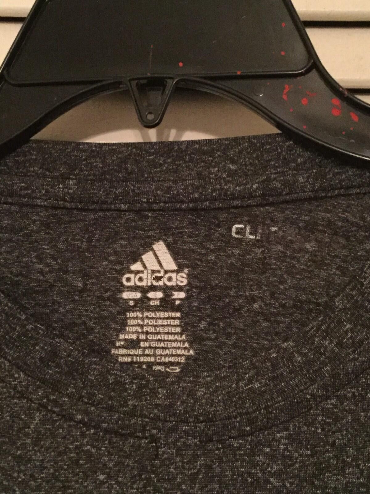Adidas Adidas Men's Gray Tennessee Volunteers T-Shirt Size Small Size ONE SIZE - 2 Thumbnail