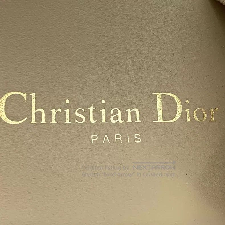 Dior Dior Brown round toe cowhide lace-up casual flat board sho Size US 8.5 / IT 38.5 - 7 Thumbnail