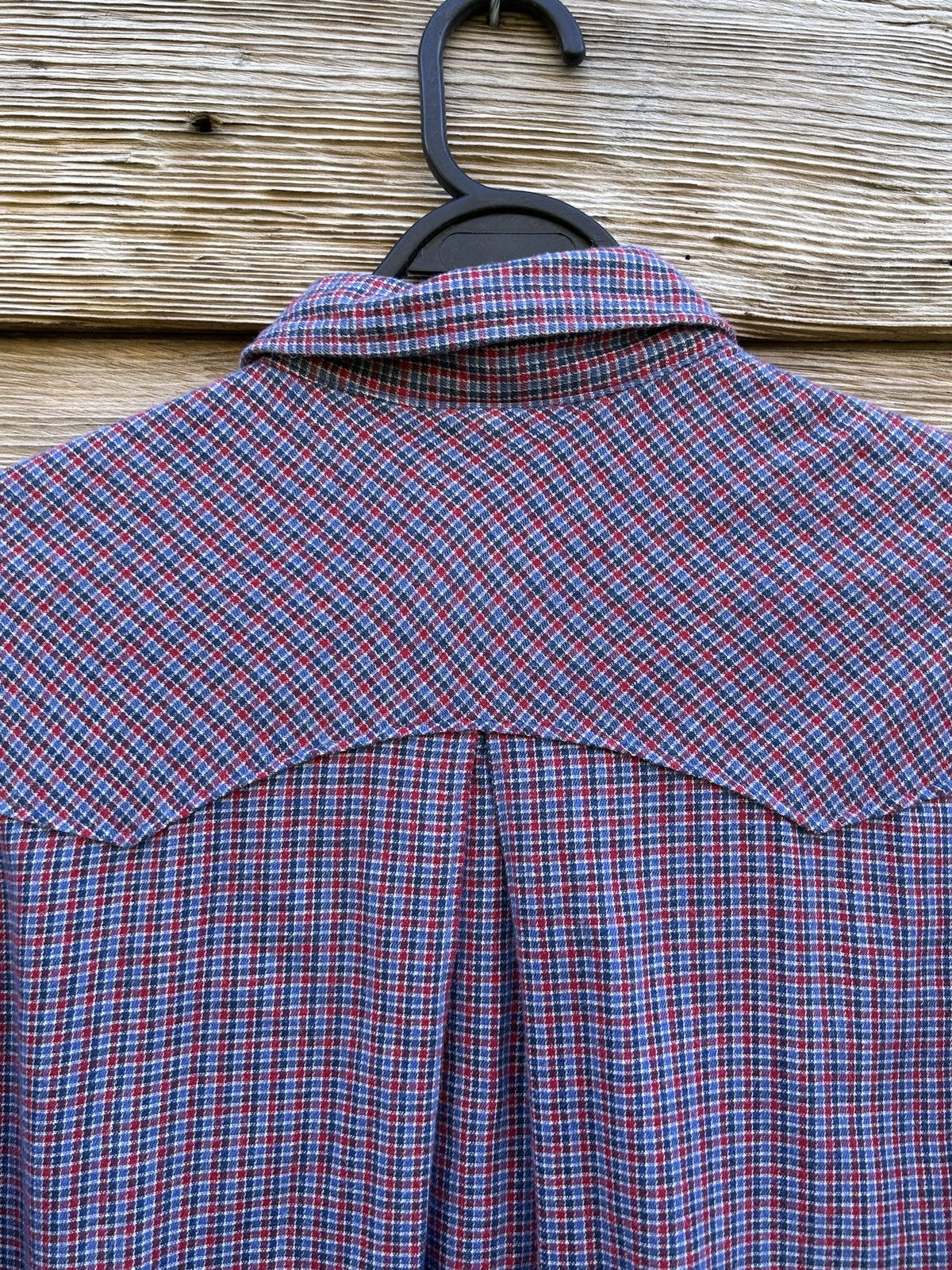 Yves Saint Laurent 80s Vintage Yves Saint Laurent Chemises Flannel Check Shirt Size US M / EU 48-50 / 2 - 6 Thumbnail