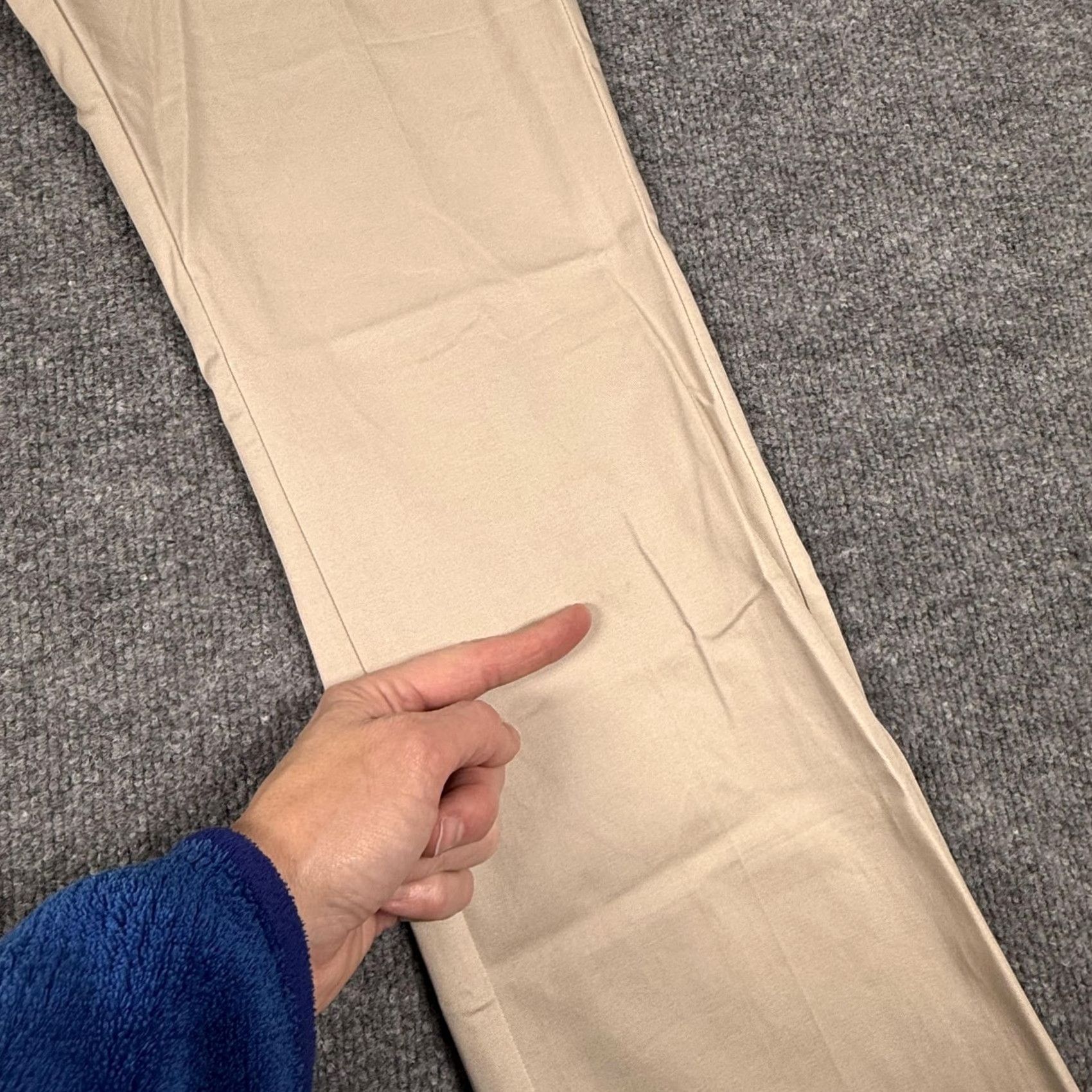 Mango Mango Chino Pants Beige 4 Regular 30x29 Stretch Twill Straight Pockets Logo Women Vintage No Size 27" / US 4 / IT 40 - 6 Thumbnail